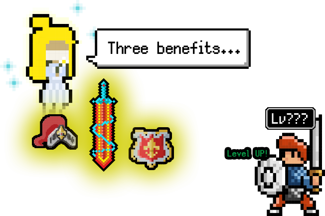 Three benefits