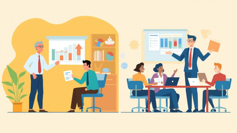 社内研修と外部研修の違い｜メリット・デメリットと選び方